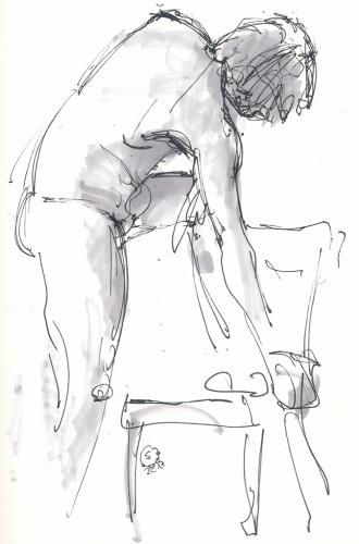 Fineliner, Marker,
13 x 20 cm